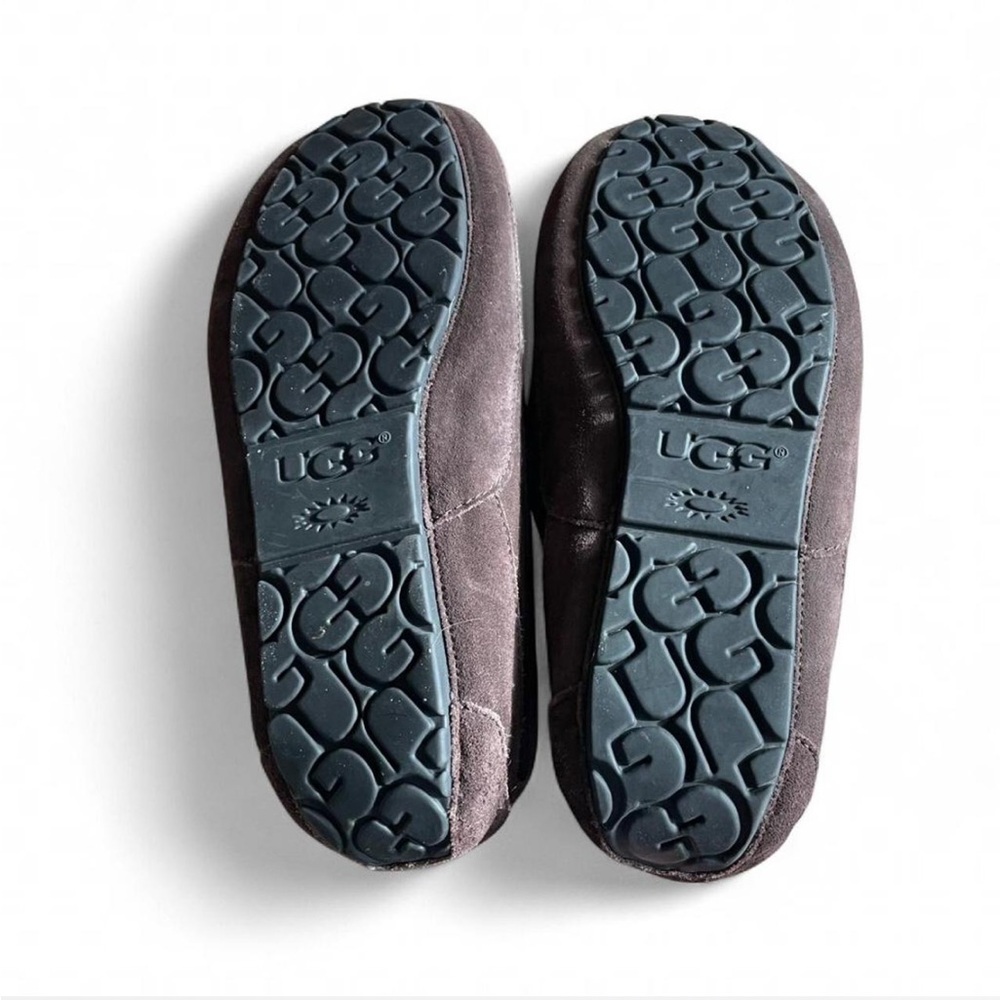 UGG Men's Ascot slippers in espresso brown size 10 - Picture 4 of 7